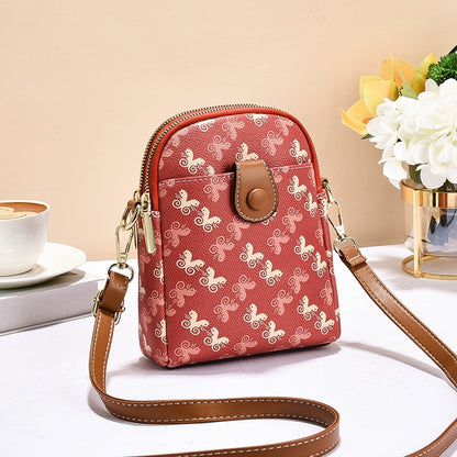Bag Women  New Fashion Versatile Advanced Sense Contrasting Color Temperament Commuter One Shoulder Crossbody Bag Women