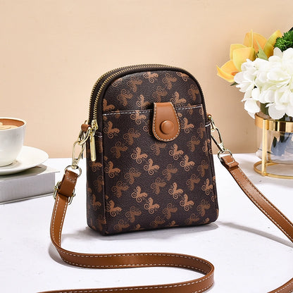 Bag Women  New Fashion Versatile Advanced Sense Contrasting Color Temperament Commuter One Shoulder Crossbody Bag Women