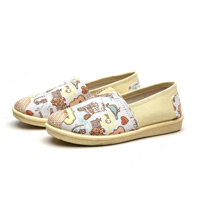 xakxx Foreign Trade Wholesale New Women's Shoes Fashion Ladies Low-Top Breathable Soft Bottom Fisherman Shoes Casual Versatile Breathable Cloth Shoes Women