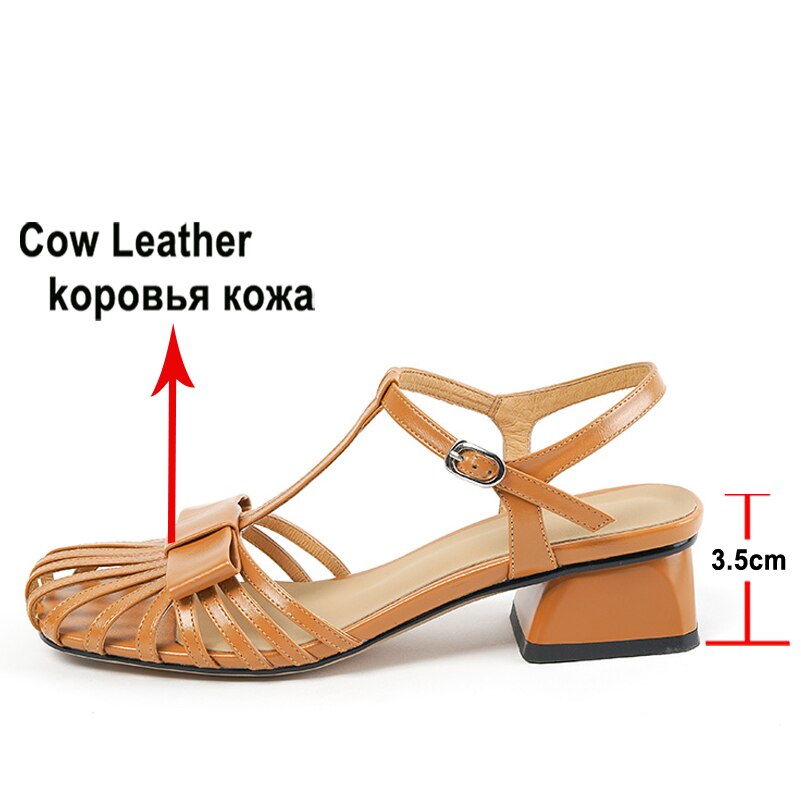 Purpdrank - Square Toe Thick Mid Heel Sandals