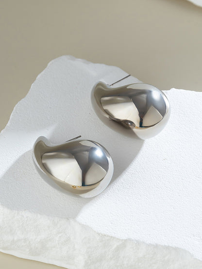 xakxx Geometric Solid Color Earrings Accessories