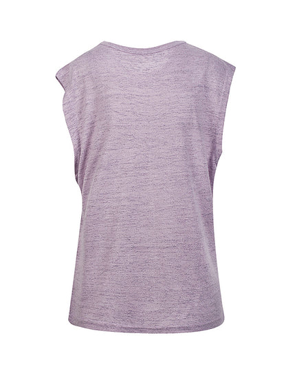 xakxx Batwing Sleeves Loose Hollow Lace Split-Joint Round-Neck T-Shirts Tops