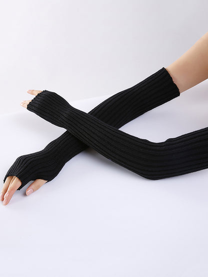 xakxx Original 9 Colors Striped Knitted Sleevelet