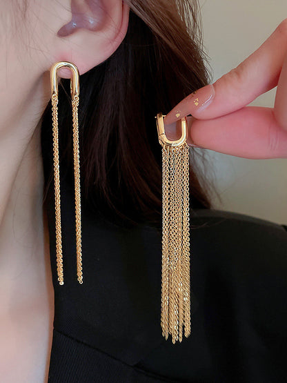 xakxx Tasseled Eardrop Earrings Accessories