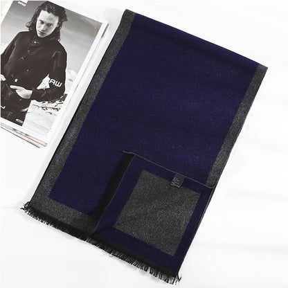 1pc 70.87*11.81inch Men's Stylish Scarf -Travel Essential- For Autumn And Winter, Winter Holiday Gifts