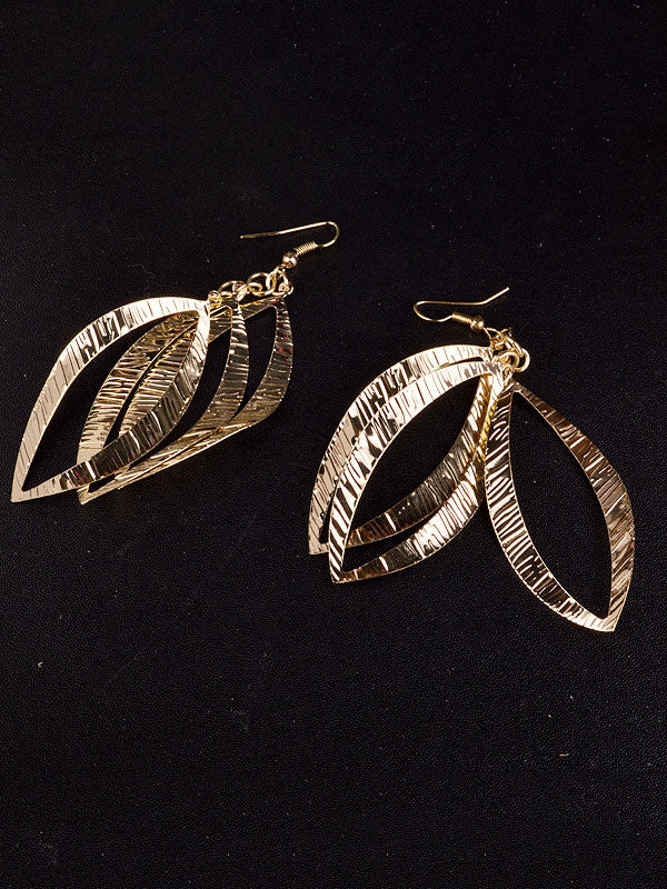 xakxx Vintage Irregular Geometry Earrings