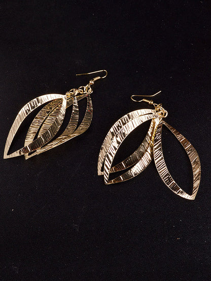 xakxx Vintage Irregular Geometry Earrings