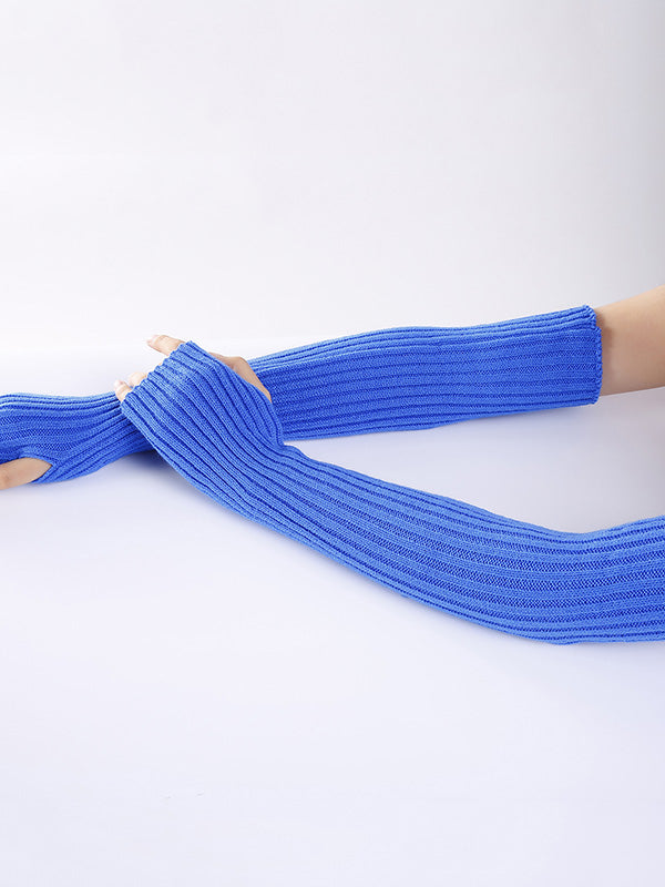 xakxx Original 9 Colors Striped Knitted Sleevelet