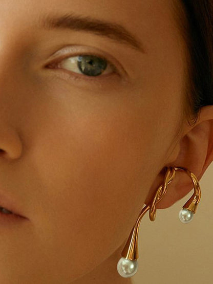 xakxx Normcore Asymmetric Geometric Ear Clip