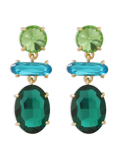 xakxx Original Statement Contrast Color Earrings