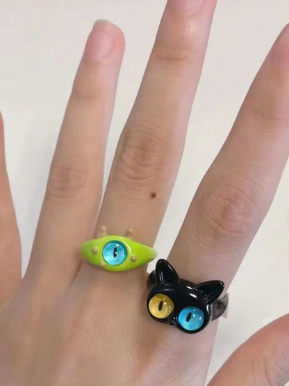 xakxx Adjustable Animal Shape Geometric Rings Accessories