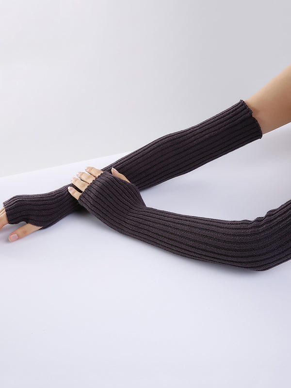 xakxx Original 9 Colors Striped Knitted Sleevelet