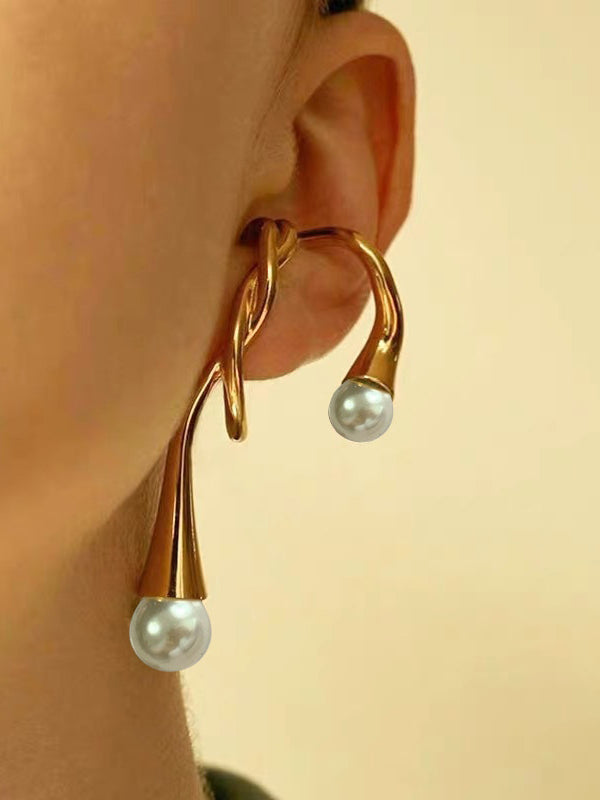 xakxx Normcore Asymmetric Geometric Ear Clip