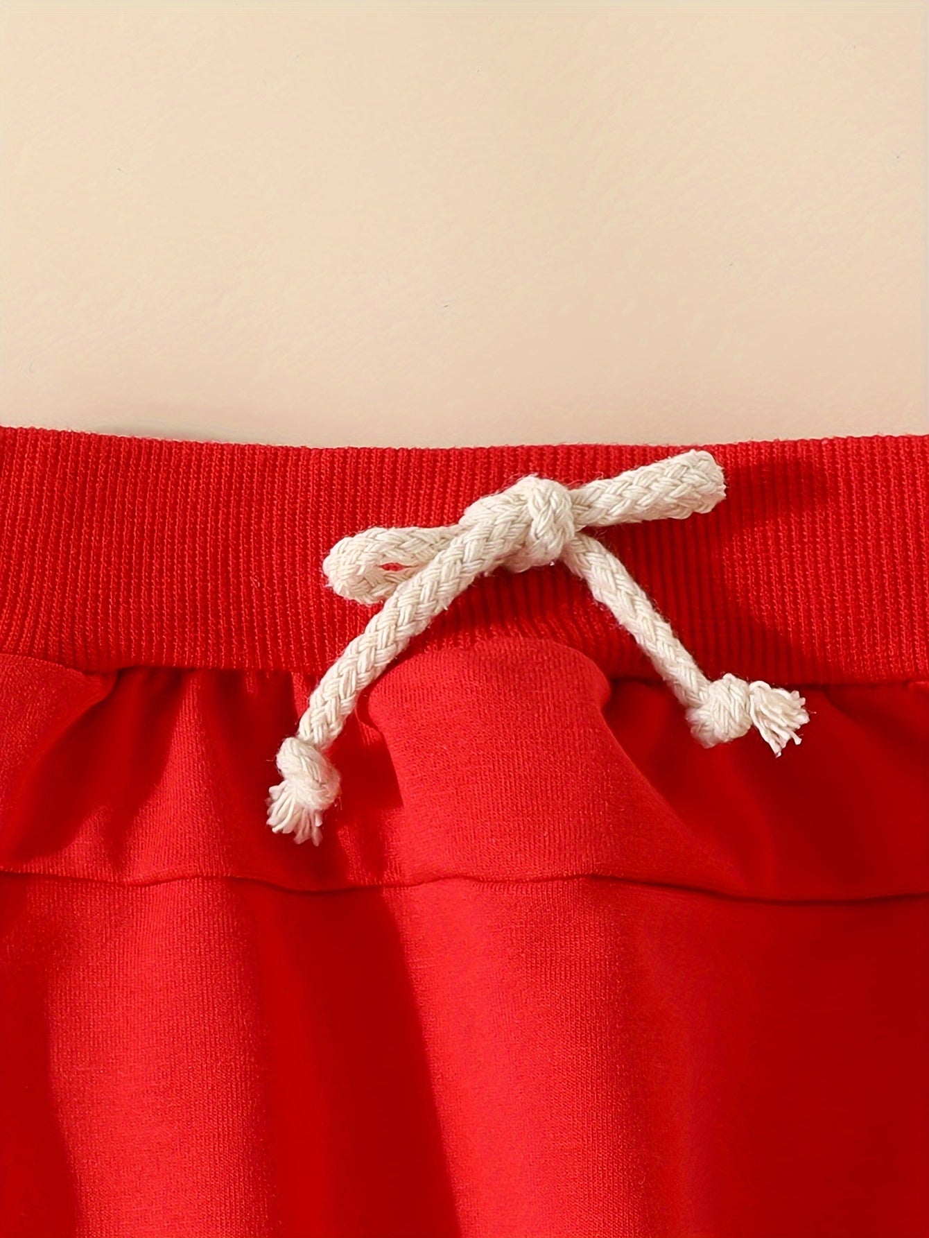 2pcskids Christmas Cute Cartoon SANTA BABY Graphic Sweatshirt Trousers Set, Toddler Casual Outfit Clothes, Winter/fall