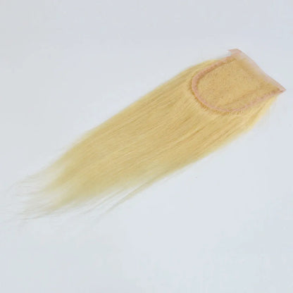 613 Lace Closure 18 20 inch 4x4 5x5 Closure Only Virgin 100% Human Hair Brazilian Straight Pre Plucked