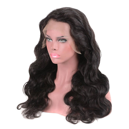 Body Wave 4x4 5x5 13x4 Transparent Lace Front Human Virgin Hair Wigs Pre Plucked Natural Hairline