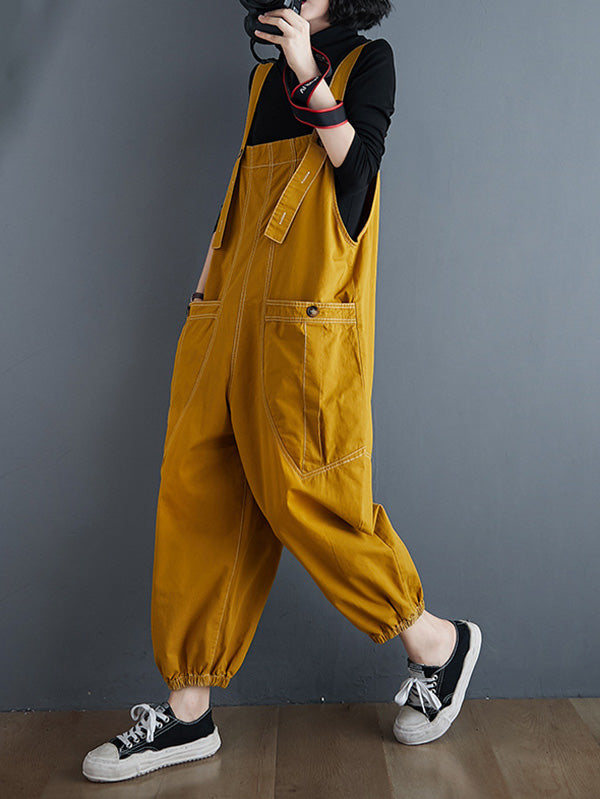xakxx Original With Pocket Denim Overalls