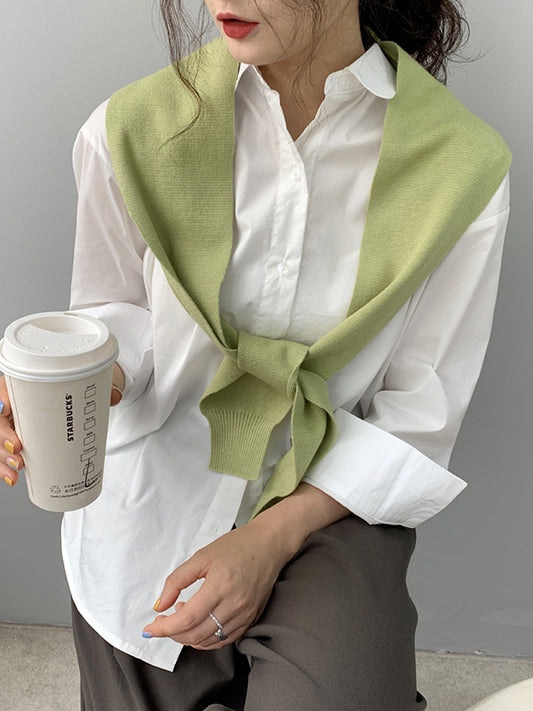 xakxx Simple Casual 5 Colors Shawl&Scarf