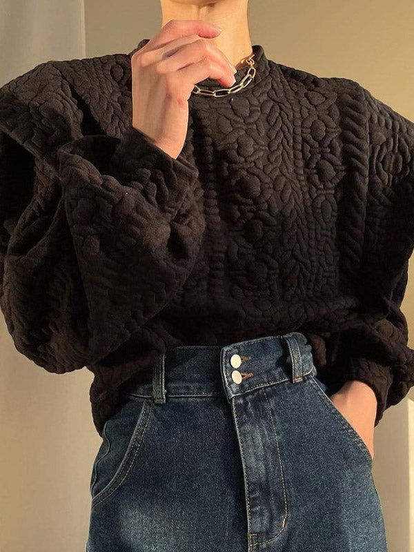 xakxx Urban Loose Split-Joint False Two Sweatshirt
