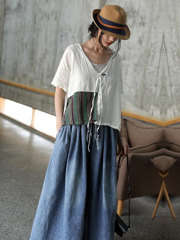 xakxx Cotton Original Loose Wide Leg Pants
