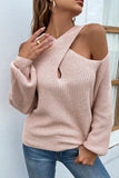xakxx xakxx-Fashion Solid Solid Color Halter Sweaters(4 colors)