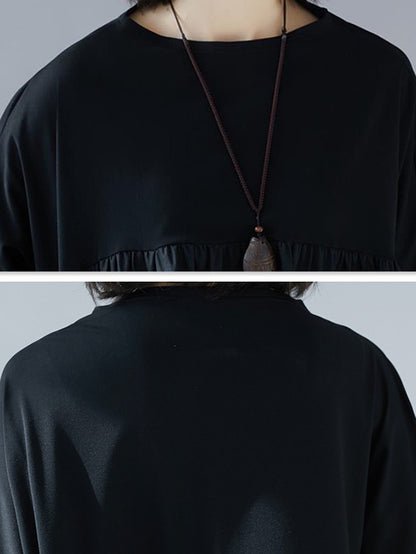 xakxx Original Split-Joint Long Sleeve Dress