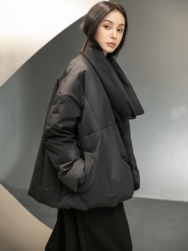 xakxx Original Solid Warm Duck Down Coat