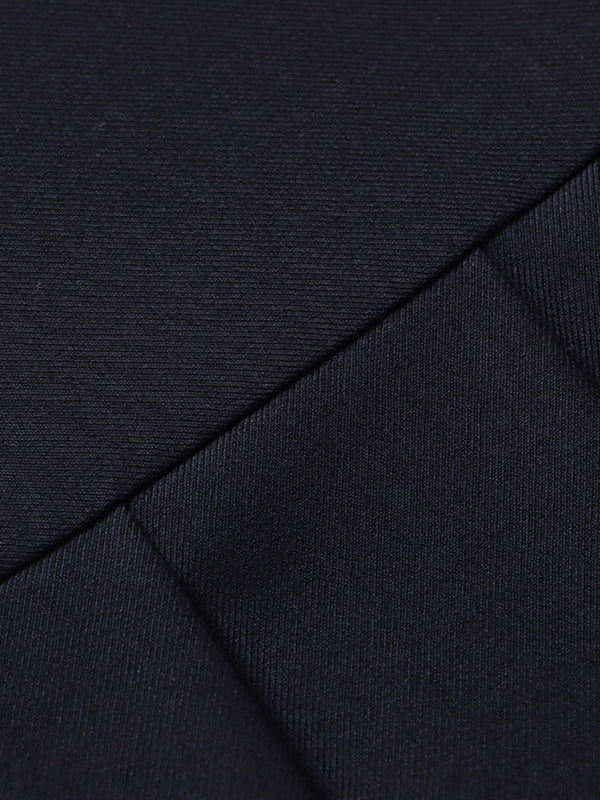 xakxx A-Line High Waisted Pleated Solid Color Split-Joint Skirts Bottoms
