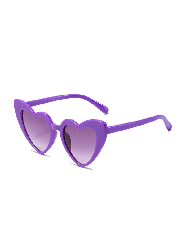 xakxx Heart Shape Sun Protection Sunglasses Accessories