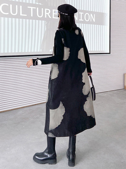 xakxx Original Print Round-Neck Jumper Dress