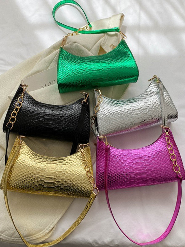 xakxx Chains Shoulder Bags Handbags