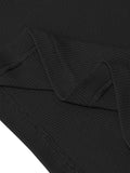 xakxx Skinny Sleeveless Solid Color Halter-Neck Vest Top