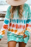 Xakxx Tie-dye Blue Mini Dress(4 Colors)