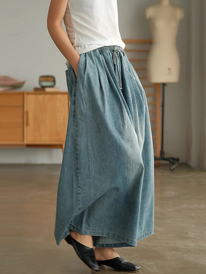xakxx Original Empire Wide Leg Jean Pants