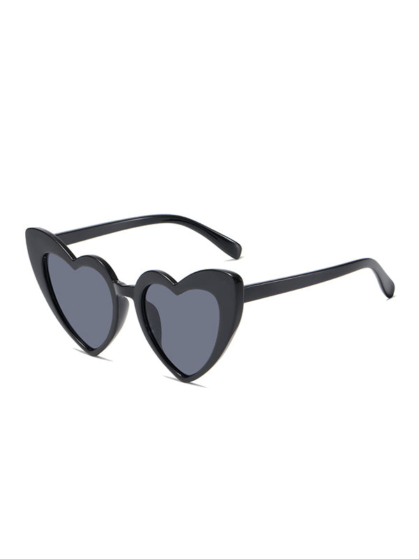 xakxx Heart Shape Sun Protection Sunglasses Accessories