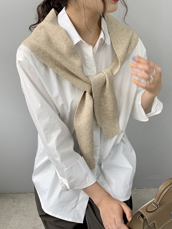 xakxx Simple Casual 5 Colors Shawl&Scarf