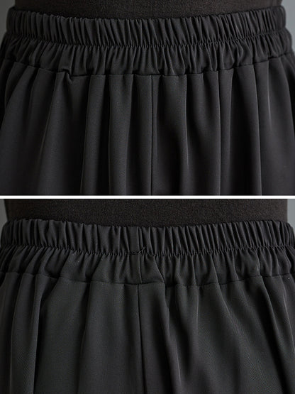 xakxx Harem Pants Irregular Clipping Split-Joint Striped Casual Pants Bottoms