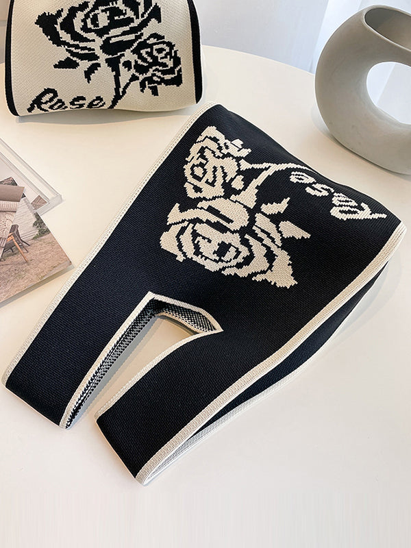 xakxx Floral Bags Woven Handbag