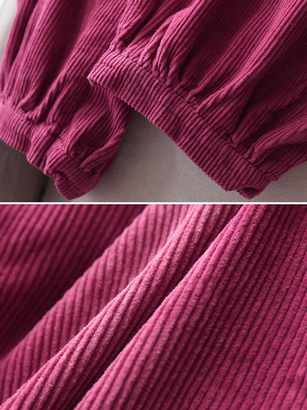 xakxx Loose Elasticity Solid Color Casual Flared Pants Bottoms