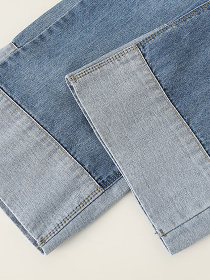 xakxx Original Loose Casual Wide Legs High-Waisted Jean Pants