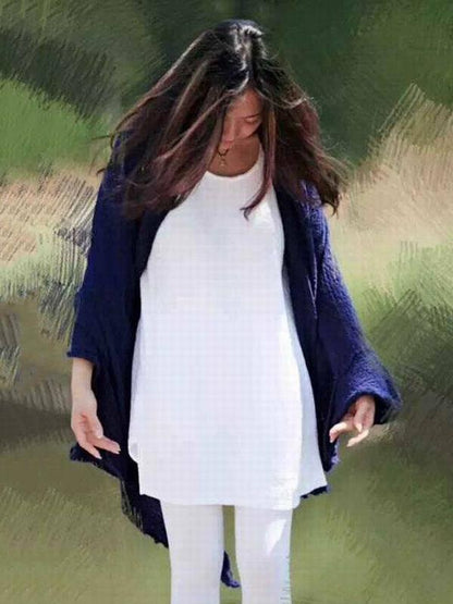 xakxx Retro Casual Crumpled Oversize Scarf