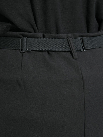 xakxx False Two Solid Split-Joint Culotte
