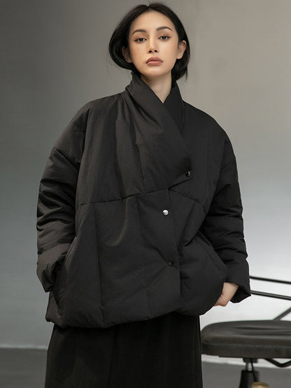 xakxx Original Solid Warm Duck Down Coat