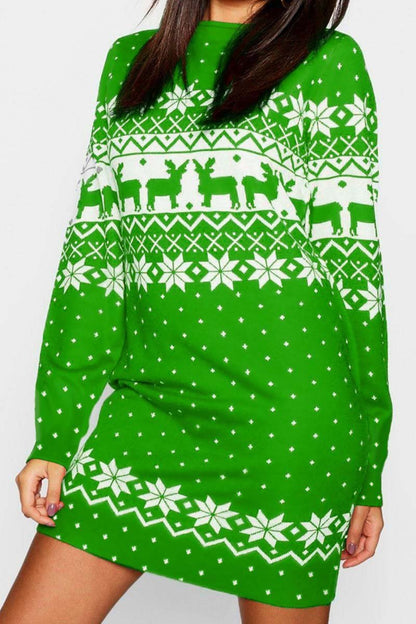Xakxx 2019 Christmas Winter Dress
