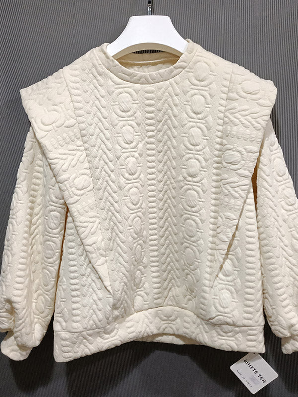 xakxx Urban Loose Split-Joint False Two Sweatshirt
