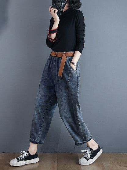xakxx Original Solid Elasticity Jean Pants