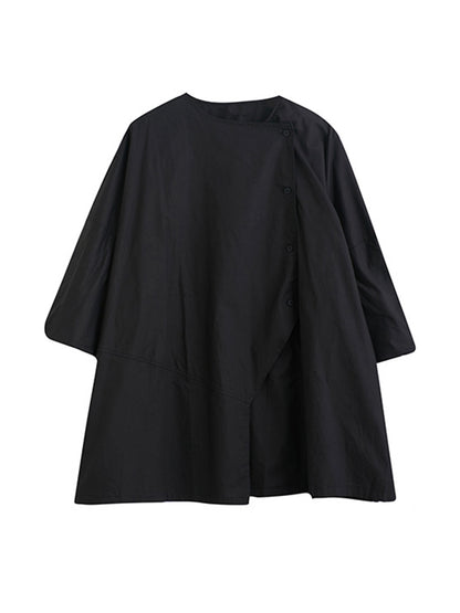xakxx Casual Buttoned Cardigan Top&Elasticity Skirt 2 Pieces Set