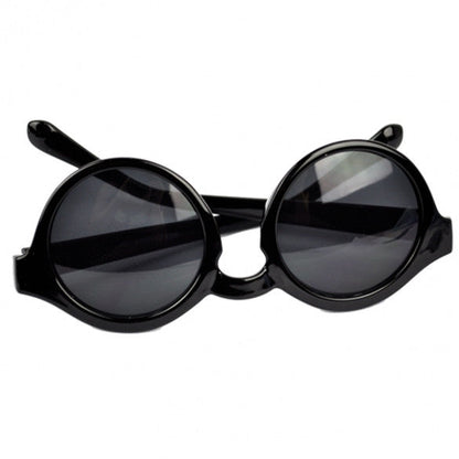 xakxx New Super Trendy Retro Round Frame Sunglasses Eyewear UV 400 Unisex Plate Frames