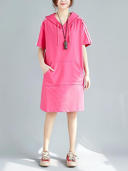 xakxx Casual With Pocket Hoodies&Dress