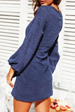 Xakxx New Mini Dress With Belt(3 Colors)